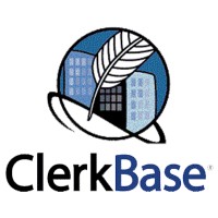 ClerkBase logo, ClerkBase contact details