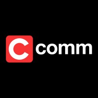 The CCOMM Group logo, The CCOMM Group contact details