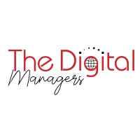 The Digital Managers logo, The Digital Managers contact details