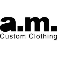 A.M. Custom Clothing logo, A.M. Custom Clothing contact details