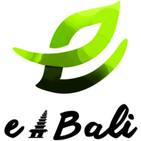 E-BALI logo, E-BALI contact details