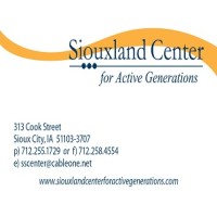 Siouxland Center for Active Generations logo, Siouxland Center for Active Generations contact details