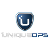 UniqueOps logo, UniqueOps contact details