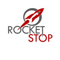 RocketStop logo, RocketStop contact details