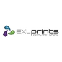 EXL Prints logo, EXL Prints contact details