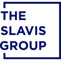 The Slavis Group logo, The Slavis Group contact details