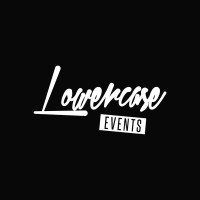 Lowercase Events logo, Lowercase Events contact details