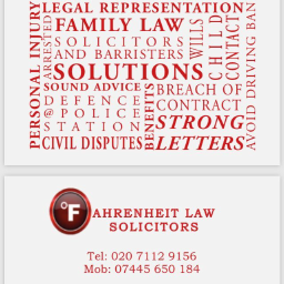 Fahrenheit Law logo, Fahrenheit Law contact details