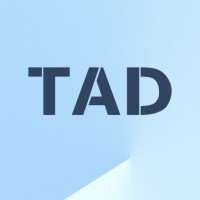 TAD logo, TAD contact details