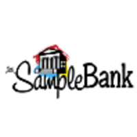 The SampleBank logo, The SampleBank contact details