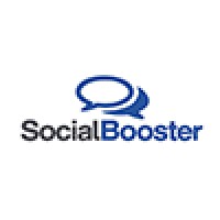 SocialBooster logo, SocialBooster contact details