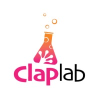 ClapLab logo, ClapLab contact details