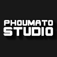 phoumato studio logo, phoumato studio contact details