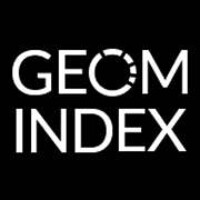 GEOM Index logo, GEOM Index contact details