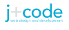 j+code logo, j+code contact details