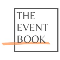 The Event Book logo, The Event Book contact details