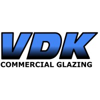 VDK Commercial Glazing logo, VDK Commercial Glazing contact details