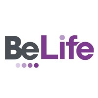 -BeLife- logo, -BeLife- contact details