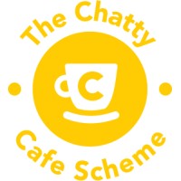 The Chatty Cafe Scheme logo, The Chatty Cafe Scheme contact details