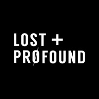 LOST + PROFOUND logo, LOST + PROFOUND contact details