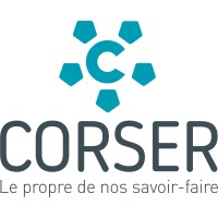 CORSER logo, CORSER contact details