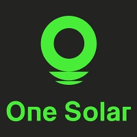 One Solar logo, One Solar contact details