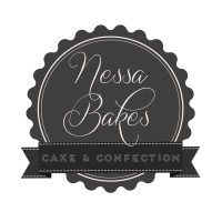 NessaBakes logo, NessaBakes contact details