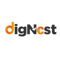 DigNest logo, DigNest contact details