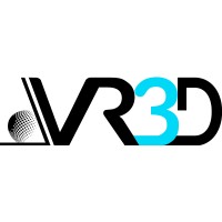 VR3D logo, VR3D contact details