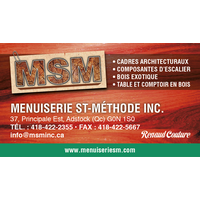 Menuiserie St-Méthode logo, Menuiserie St-Méthode contact details