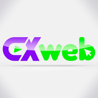 CX Web logo, CX Web contact details