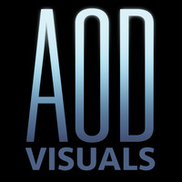 AOD Visuals logo, AOD Visuals contact details