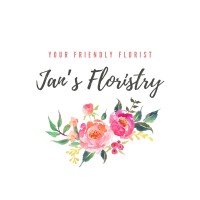 Jan's Floristry logo, Jan's Floristry contact details