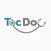 TocDoc logo, TocDoc contact details