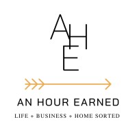 An Hour Earned logo, An Hour Earned contact details