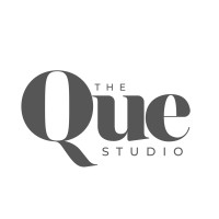 The Que Studio logo, The Que Studio contact details