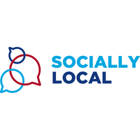 SociallyLocal logo, SociallyLocal contact details