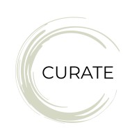 CURATE logo, CURATE contact details