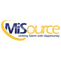 MISource logo, MISource contact details