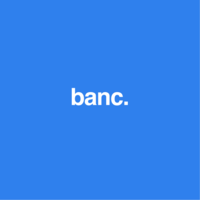 banc. logo, banc. contact details