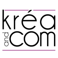 Kréa and Com logo, Kréa and Com contact details