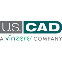 U.S. CAD logo, U.S. CAD contact details