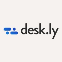 desk.ly logo, desk.ly contact details