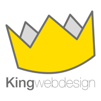 King Web Design logo, King Web Design contact details