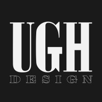 UGH Design logo, UGH Design contact details