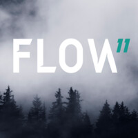 FLOW11 logo, FLOW11 contact details