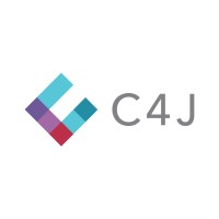 C4J NV logo, C4J NV contact details