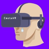 EmoteVR logo, EmoteVR contact details