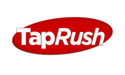 TapRush logo, TapRush contact details