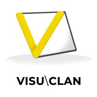 visu.clan logo, visu.clan contact details